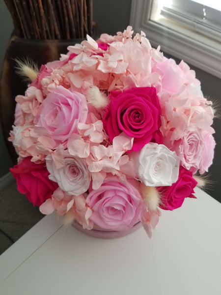 Pink Forever Rose Bouquet