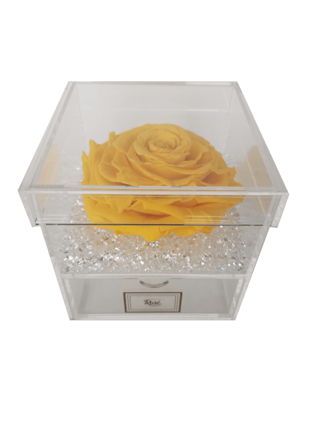Single Rose Keepsake Box - Rosé Designs YYC