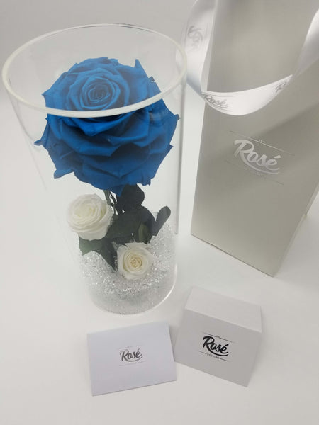 Rosé Designs Blue Rose Enchanted Gift