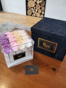 Rosé Designs Ombre 16 Rose Box