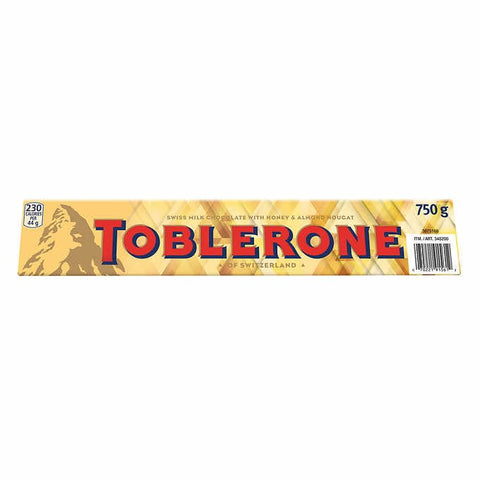 Large Toblerone Chocolate Bar 750g